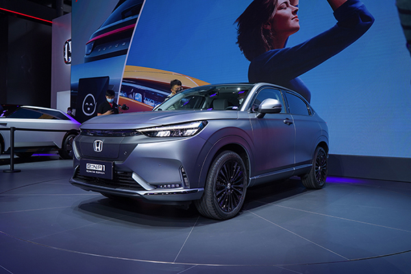 日系車(chē)企的電氣化產(chǎn)物 廣州車(chē)展實(shí)拍本田e:NP1