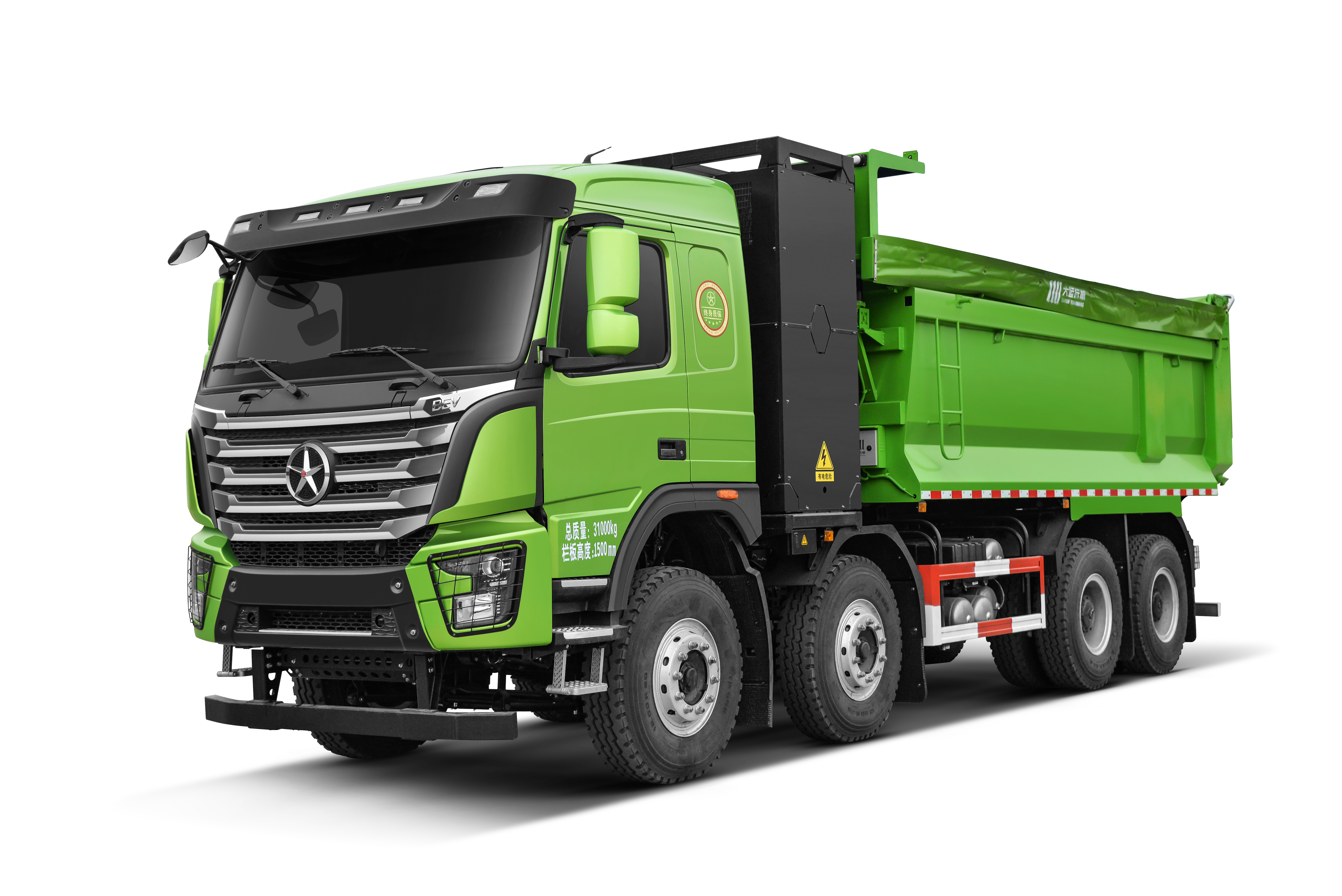 大運重卡N8V 8×4純電動自卸車