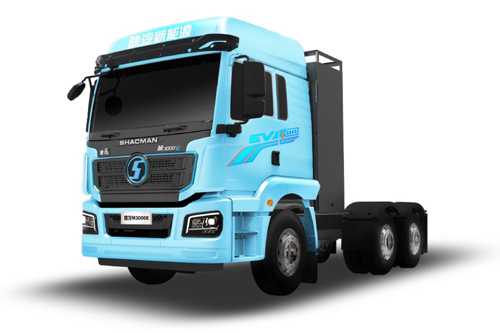 陜汽重卡充換電牽引車