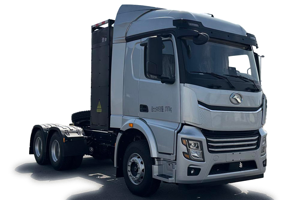 金龍牌換電式純電動(dòng)半掛牽引車
