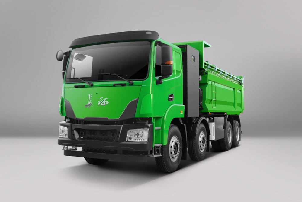 城建運(yùn)輸“綠巨人” 長征1號(hào)純電動(dòng)渣土車